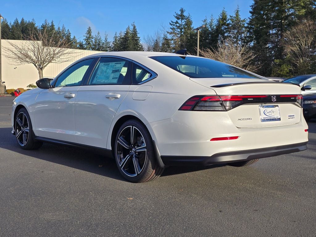 2025 Honda Accord Hybrid Sport