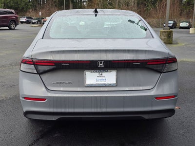 2025 Honda Accord SE 1.5T