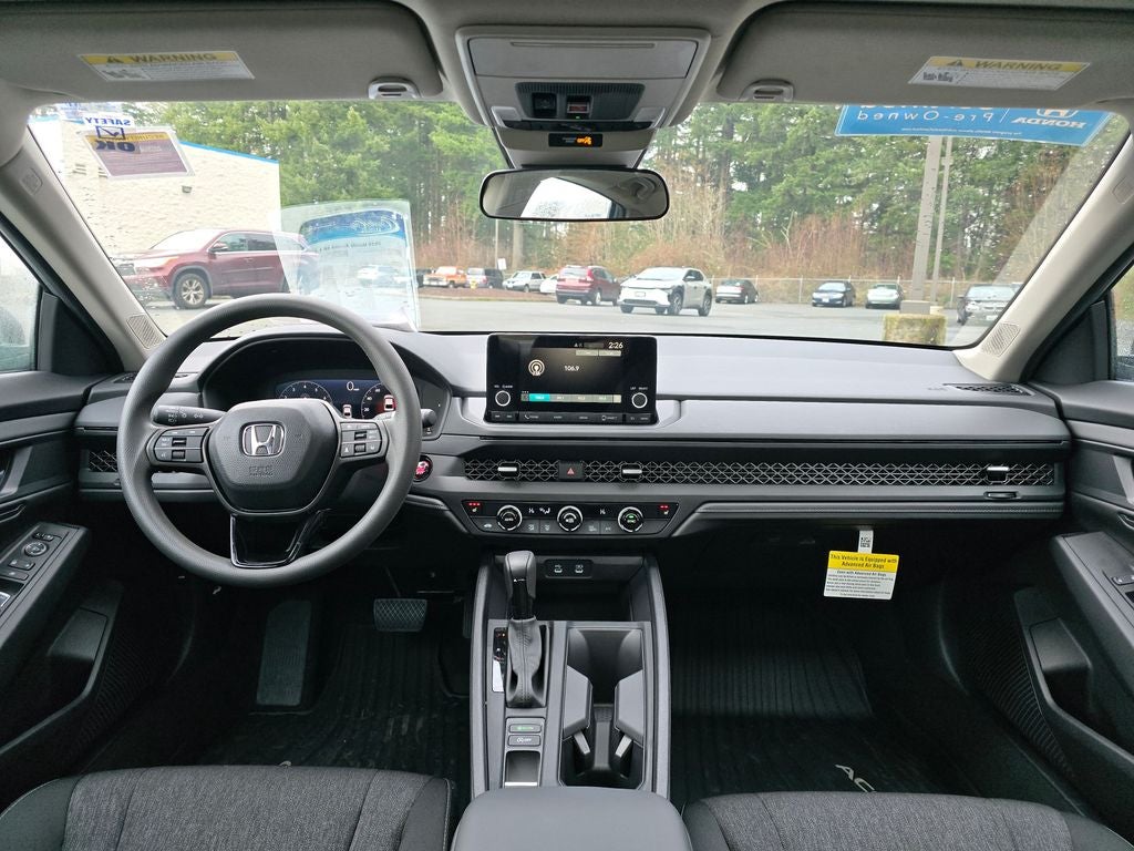 2025 Honda Accord SE 1.5T