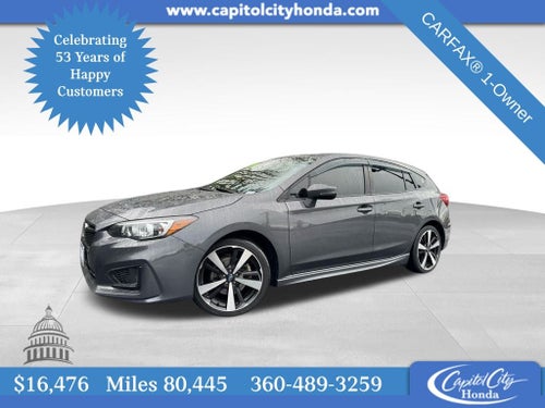 2019 Subaru Impreza 2.0i Sport