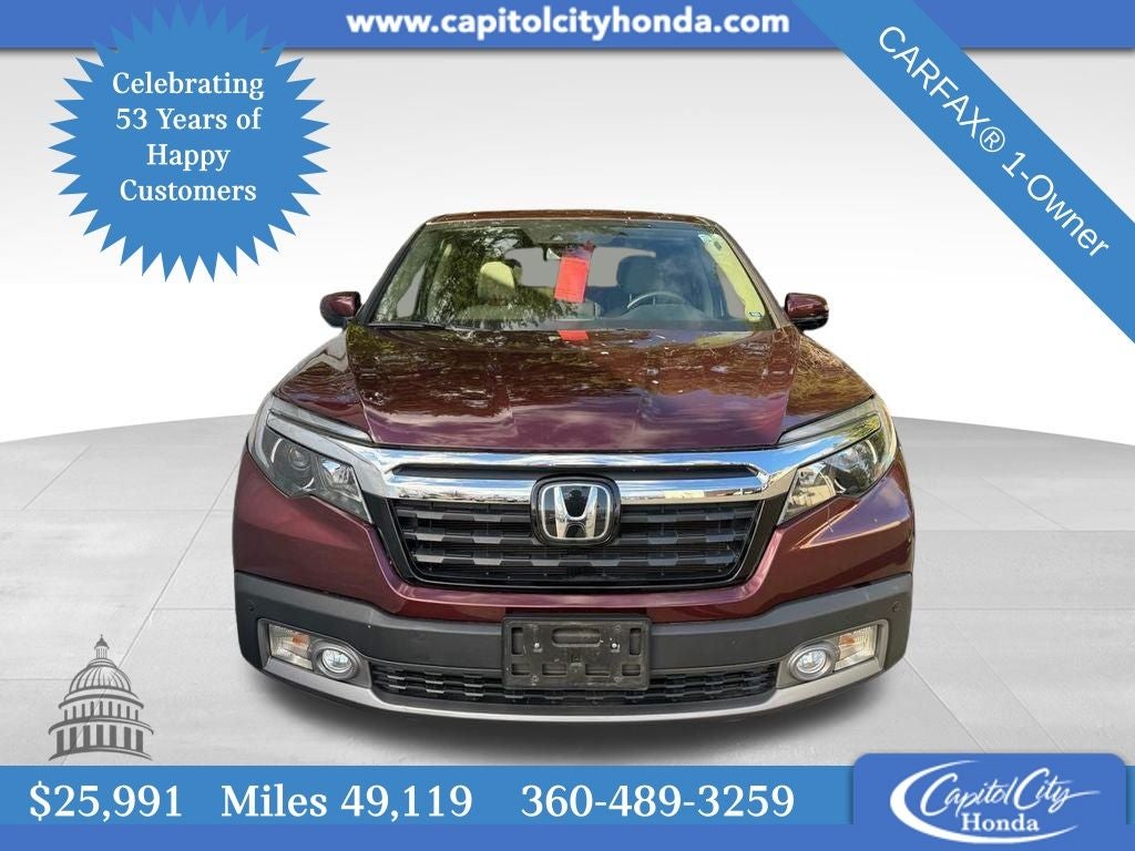 2017 Honda Ridgeline RTL-E