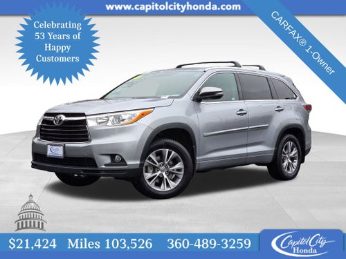 2014 Toyota Highlander XLE V6
