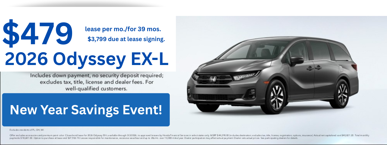 new year savings event