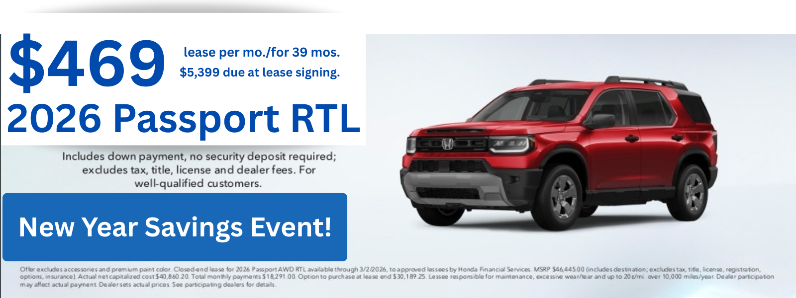 new year savings event